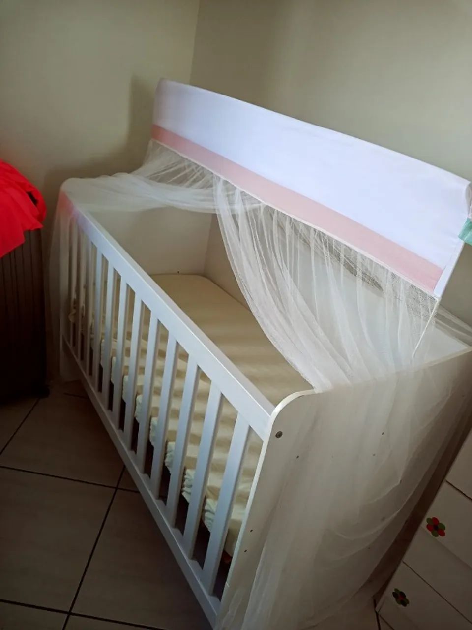Berço 2 em 1 (Vira Cama)