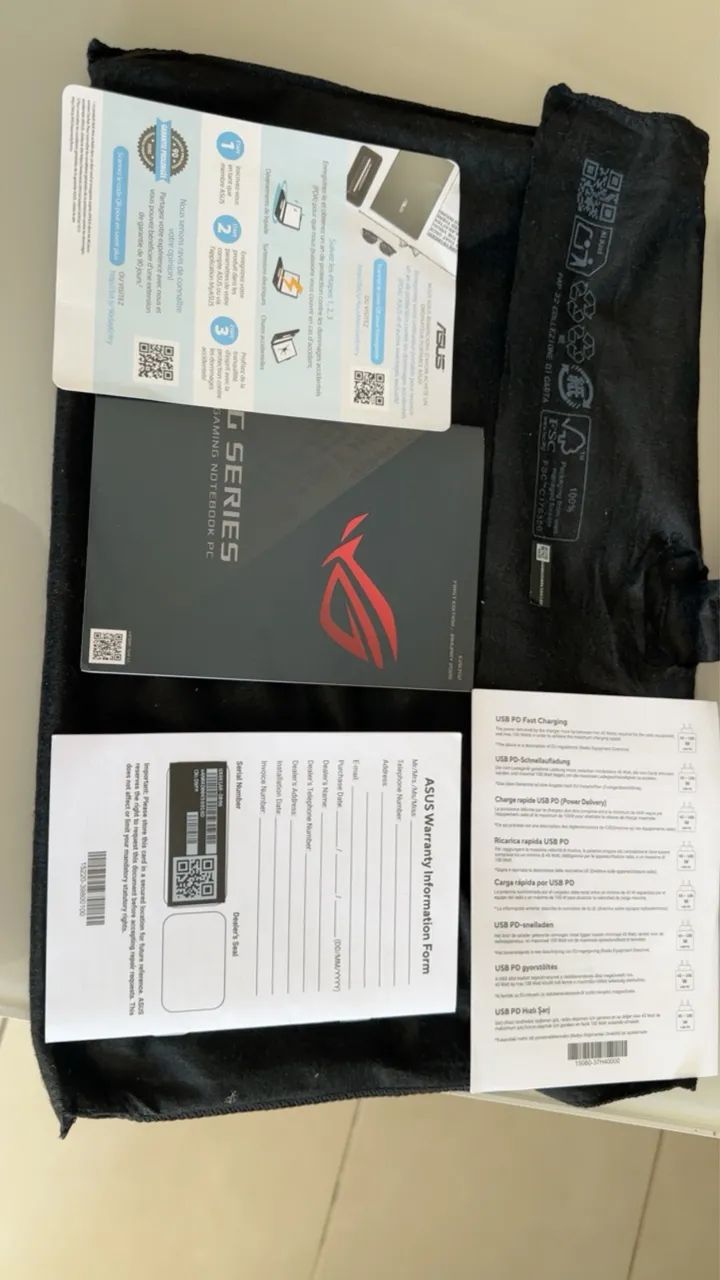 Asus ROG ZEPHYRUS DUO 2026,NOVO NO PLÁSTICO!!! SEM ATIVAR!!! 