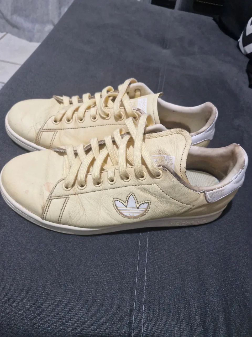 Tenis adidas N°42 amarelo - Foto 2