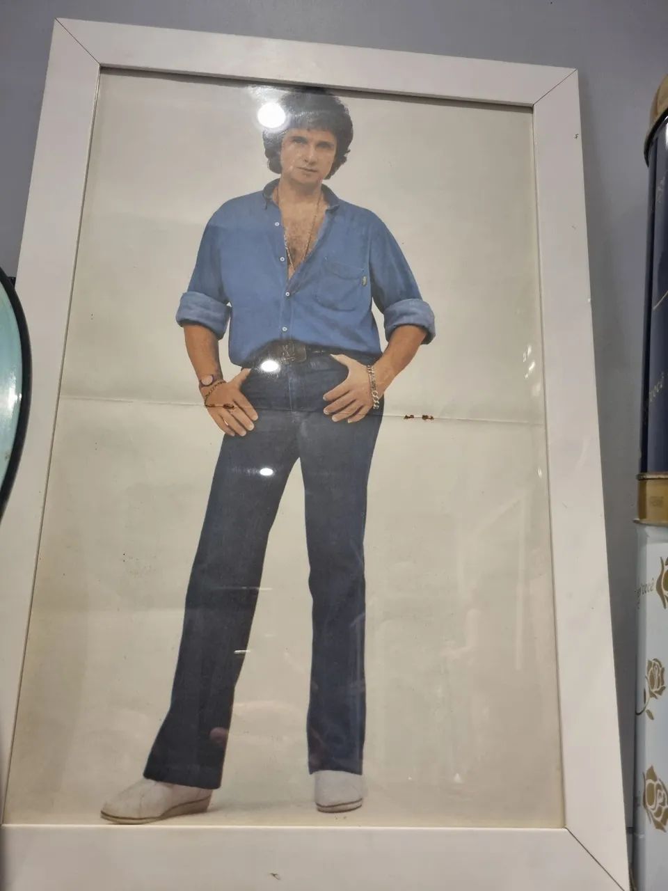 Pôster Roberto Carlos 1984 sem moldura