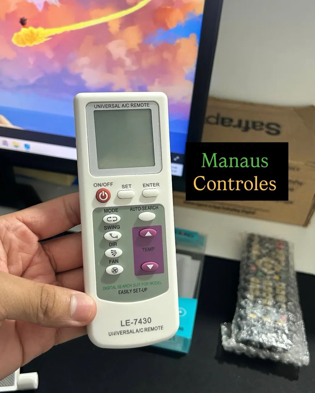 Controle de Ar condicionado Split Universal 