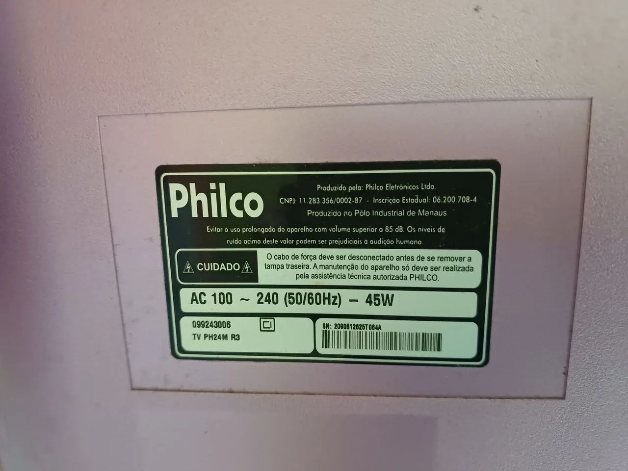 TV PHILCO 24 POLEGADAS LEIA A DESCRIÇÃO  - Foto 4