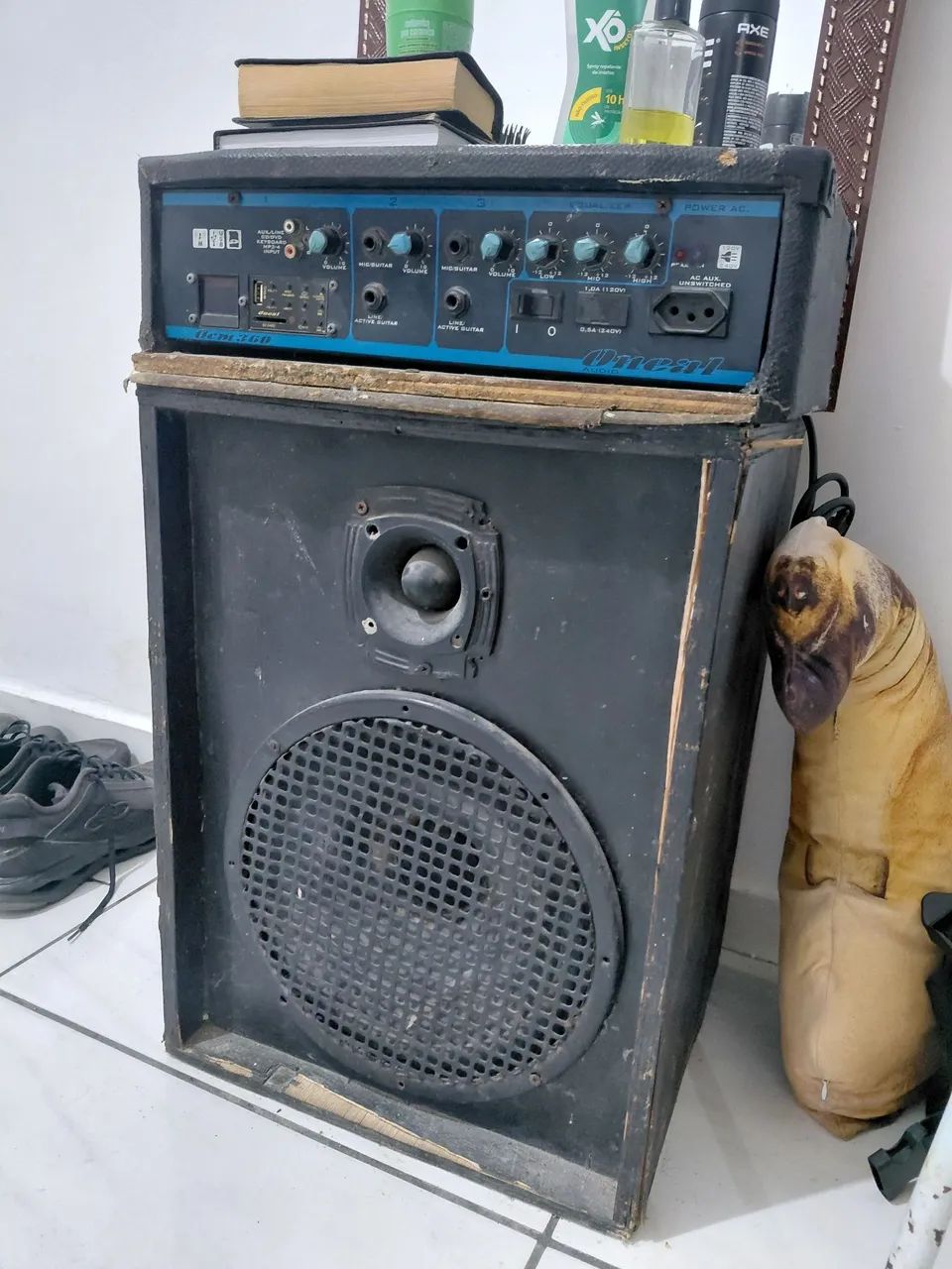 Caixa amplificada 