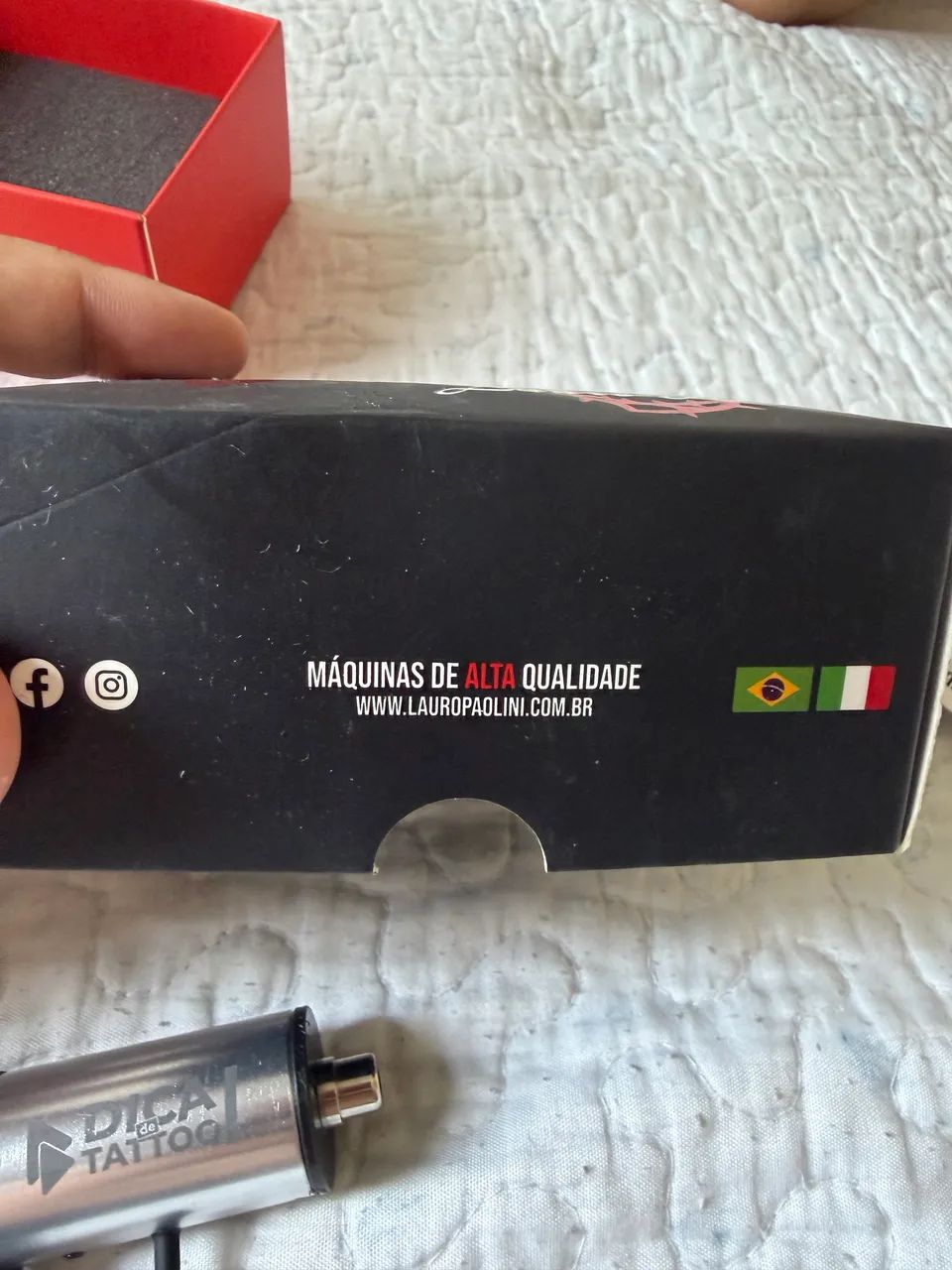 Máquina de tatuagem rotativa 