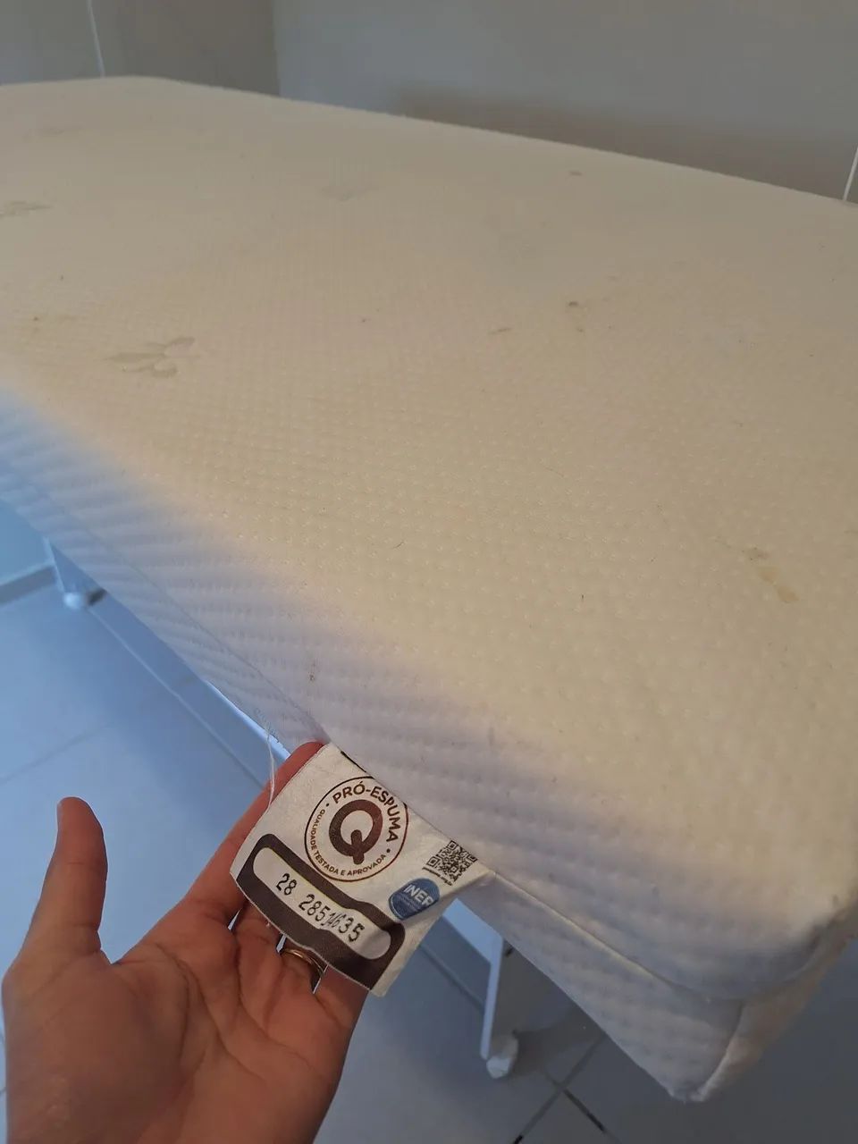 Berço Americano Branco com Colchão BF - Foto 5