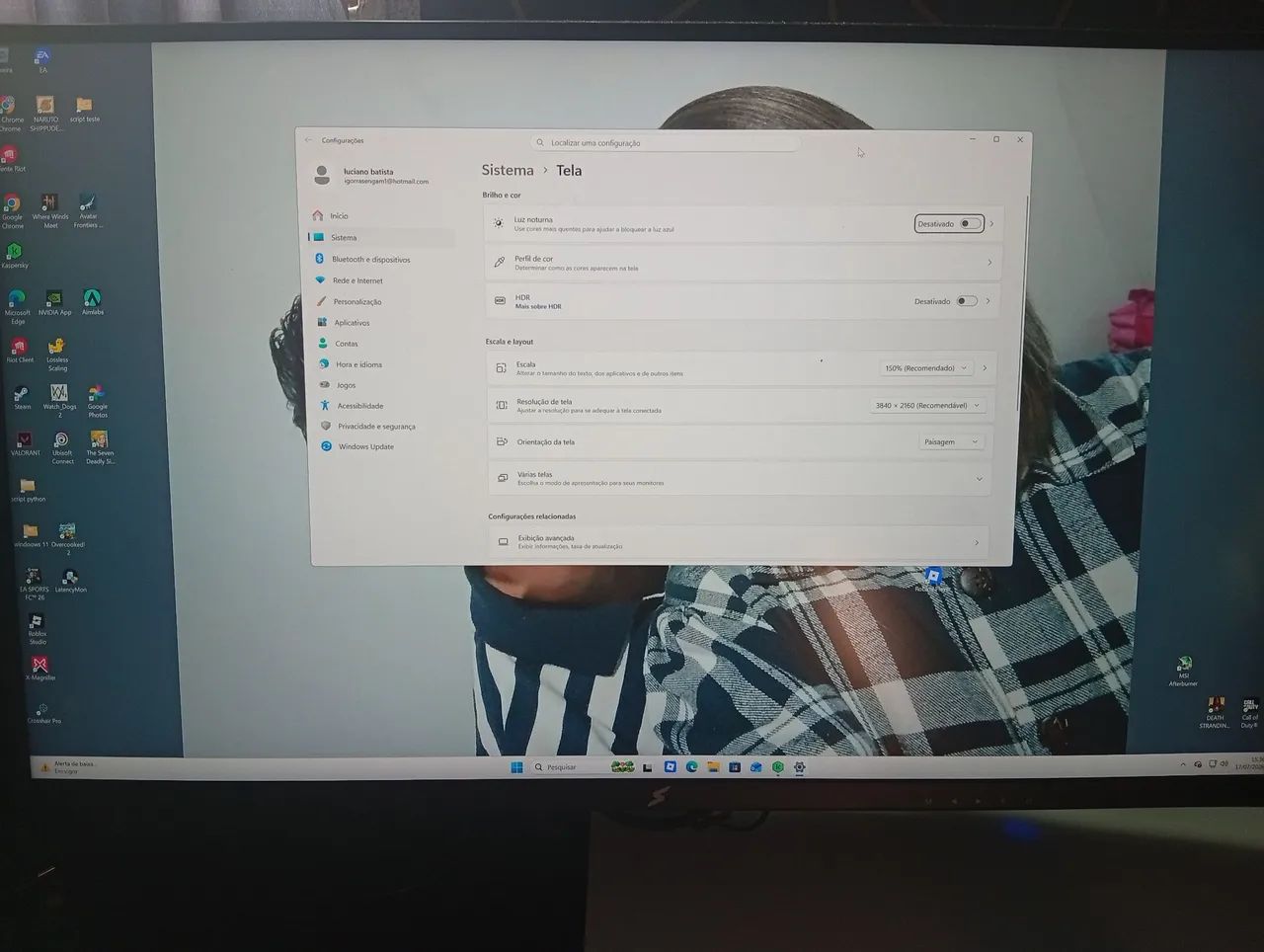 Monitor gamer 