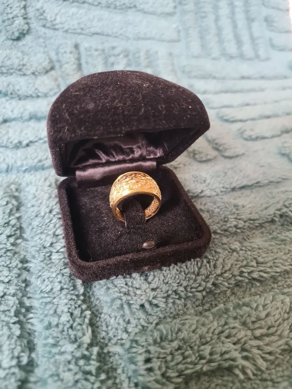Anel Colmeia Ouro 18k - Foto 4