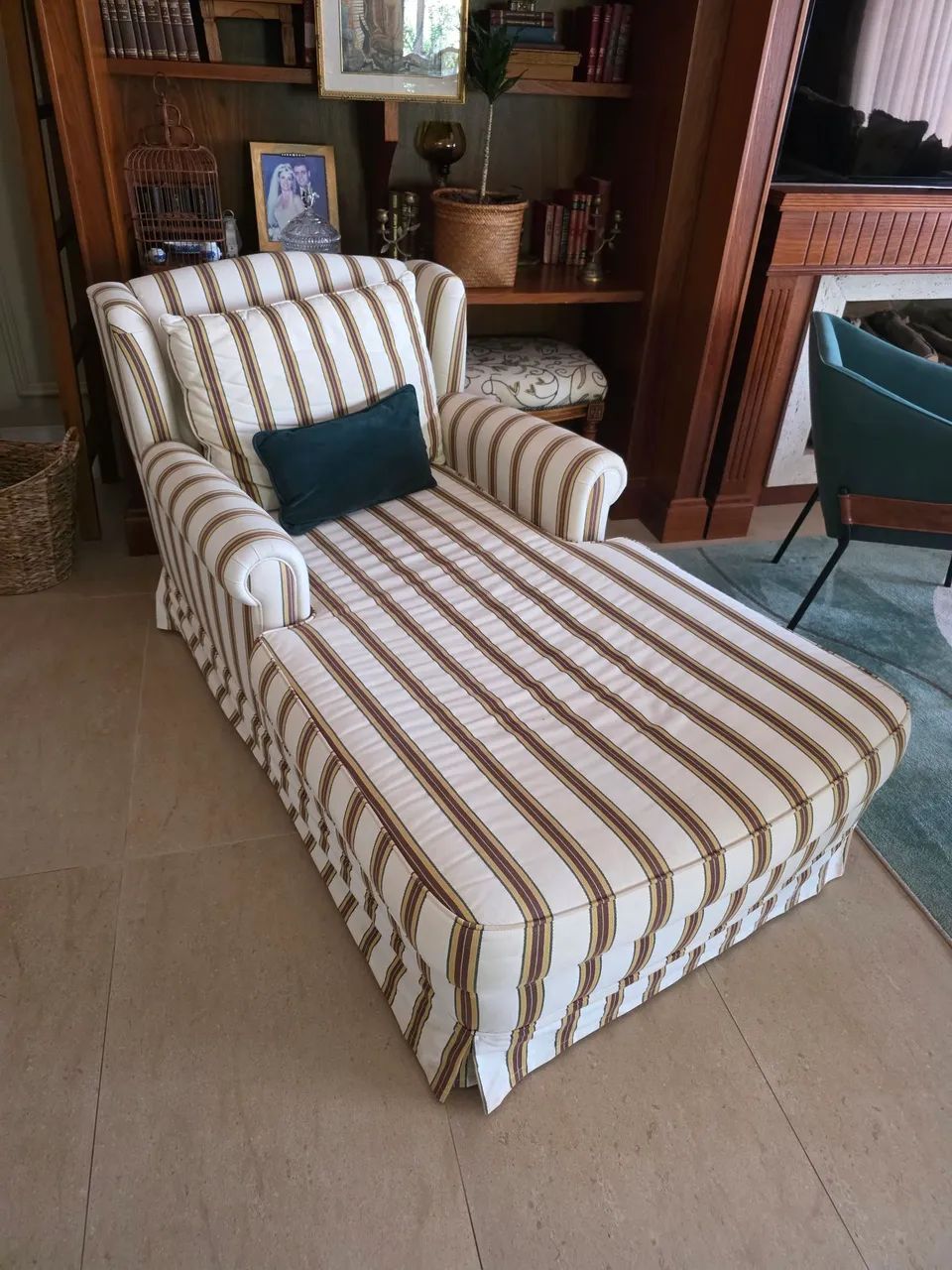 Cadeira Chaise (poltrona alongada) - Foto 2