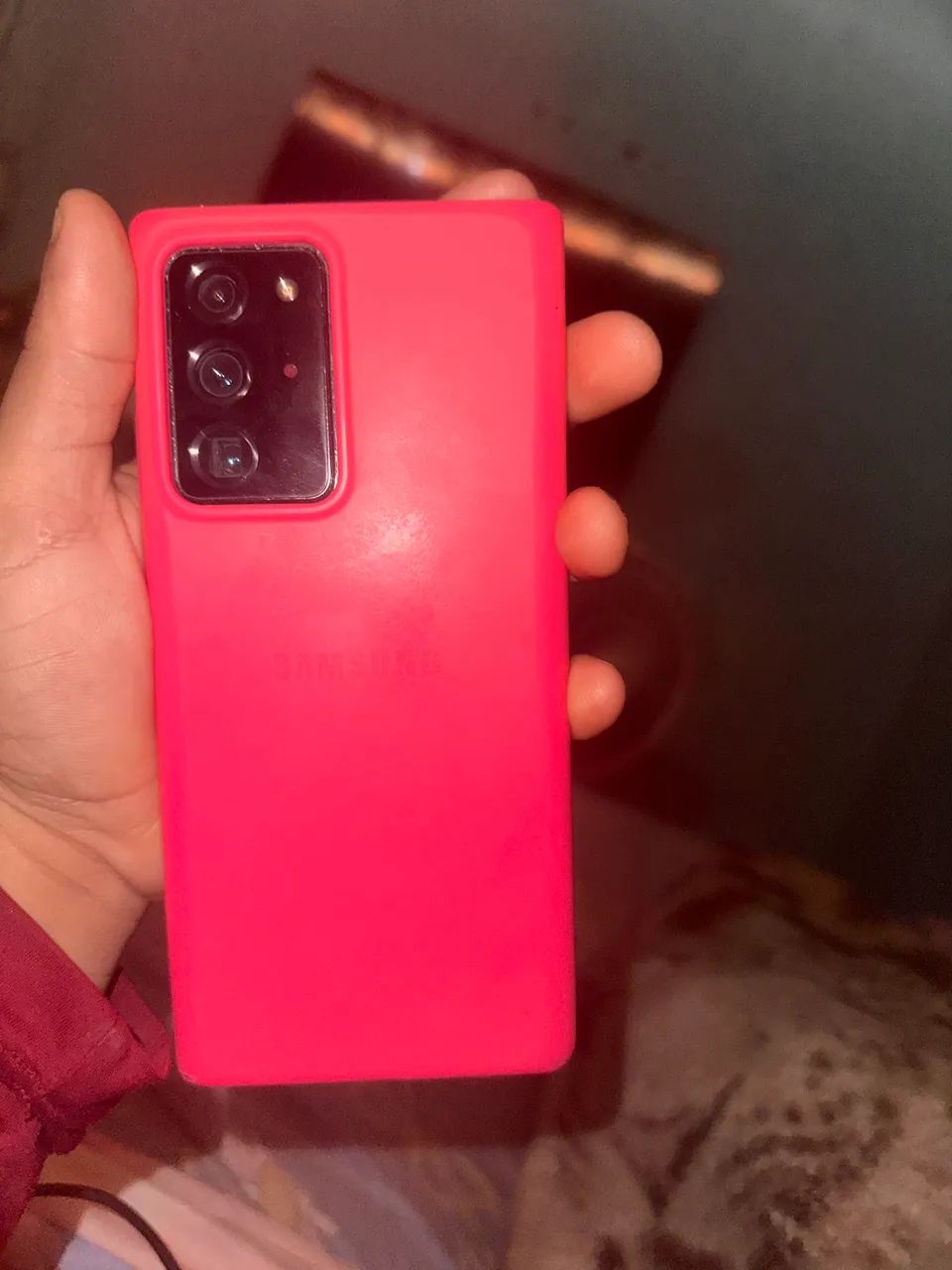 Samsung note 20 ultra com linha na tela - Foto 5