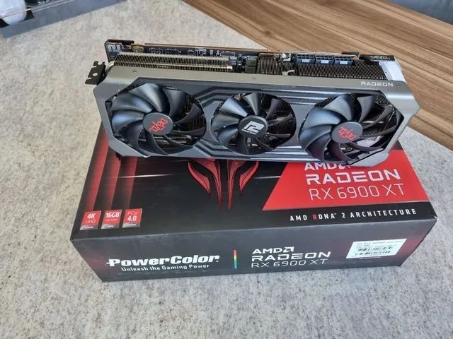 中古　power color RX6900XT RedDevil PowerColor Placa gráfica Red Devil AMD Radeon RX 6900 XT Ultimate