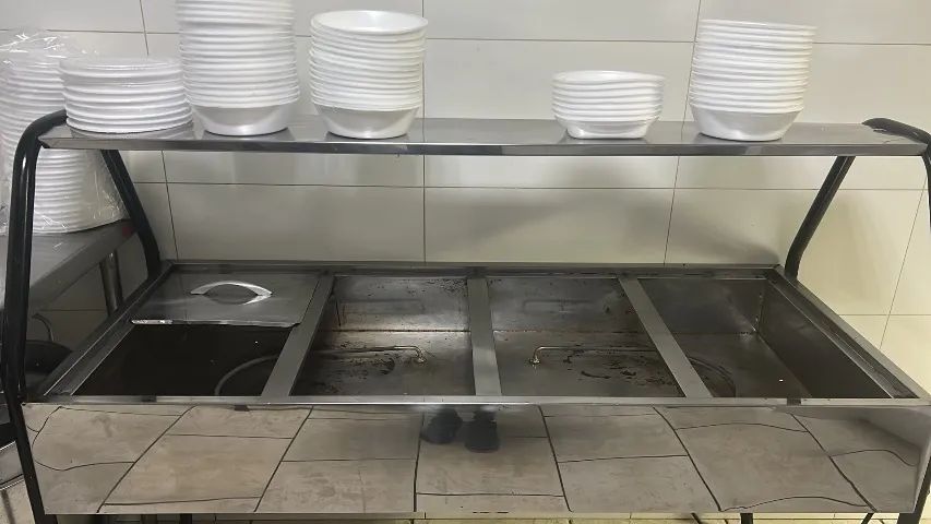 BUFFET TÉRMICO QUENTE EM INOX?