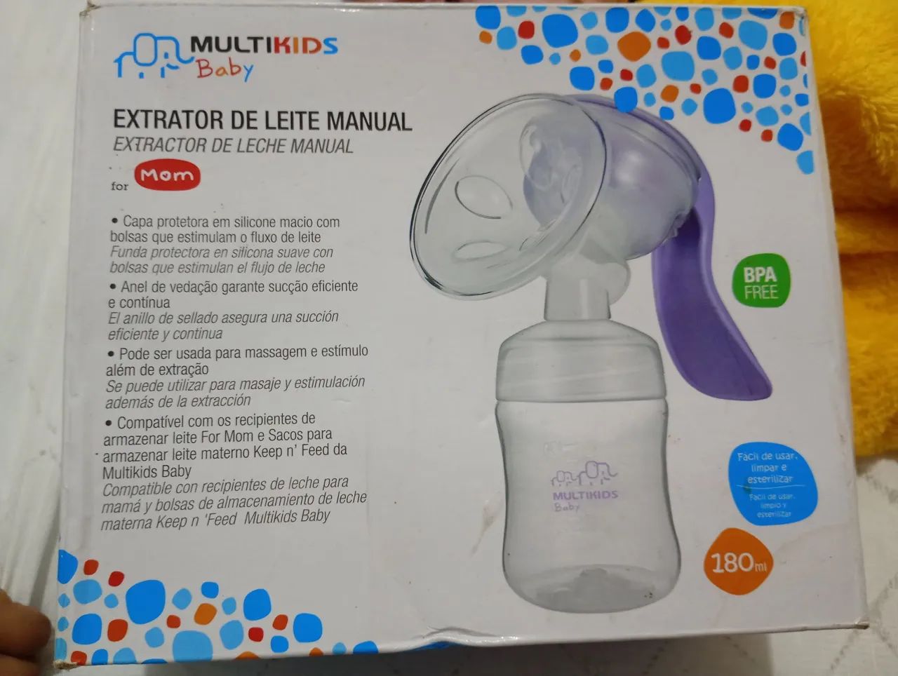 Bomba para tirar leite materno