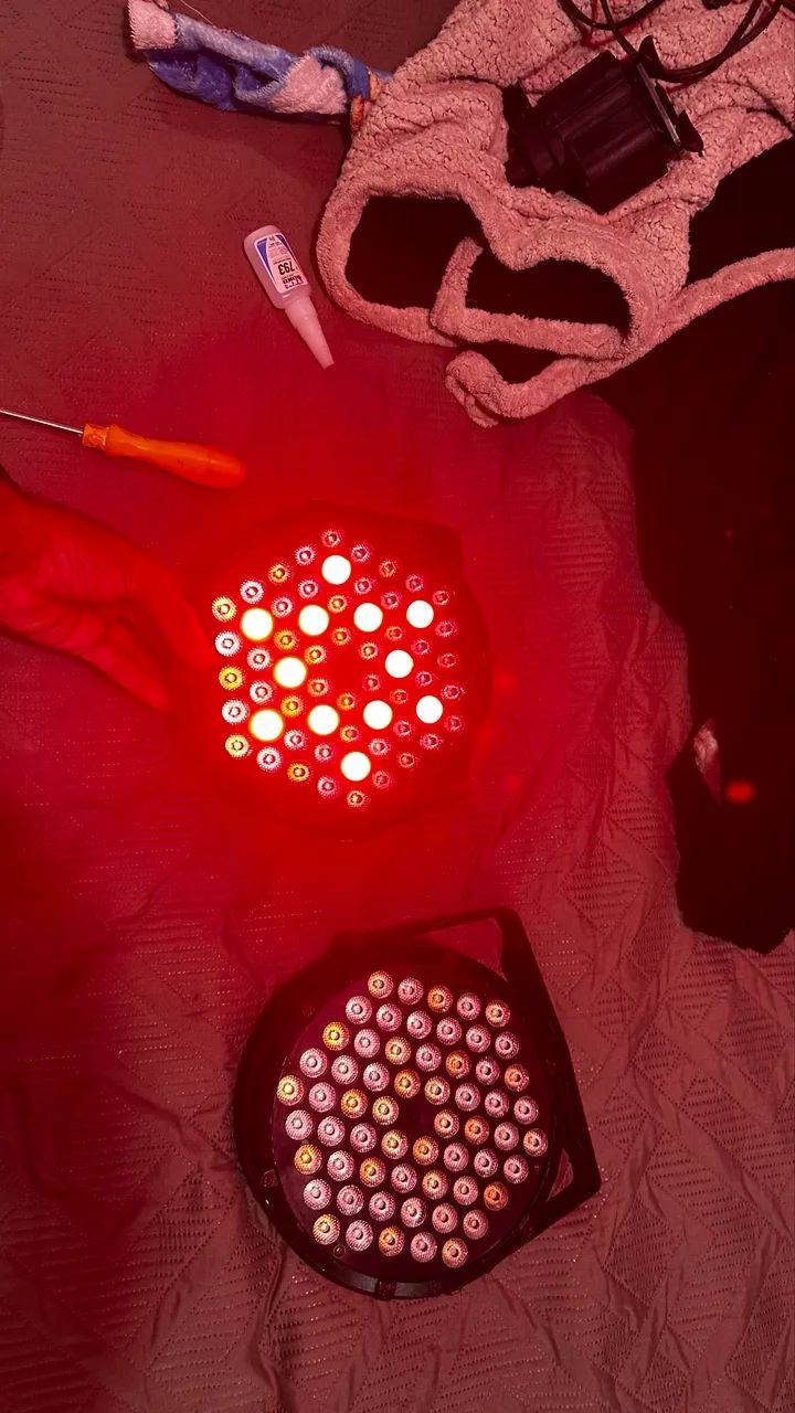 Canhão de luz briwax RGB - Foto 3