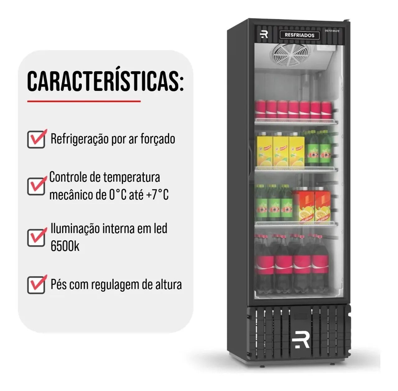 Visa Cooler Multiuso 400L - Preto - 220v