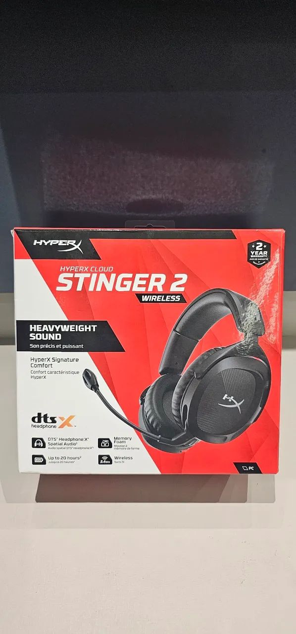 Headset Gamer HyperX Cloud Stinger 2 Wireless 