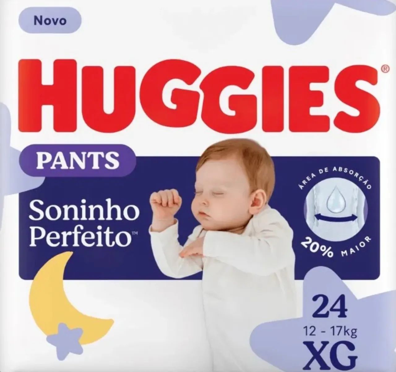 Fralda Huggies Xg soninho perfeito 
