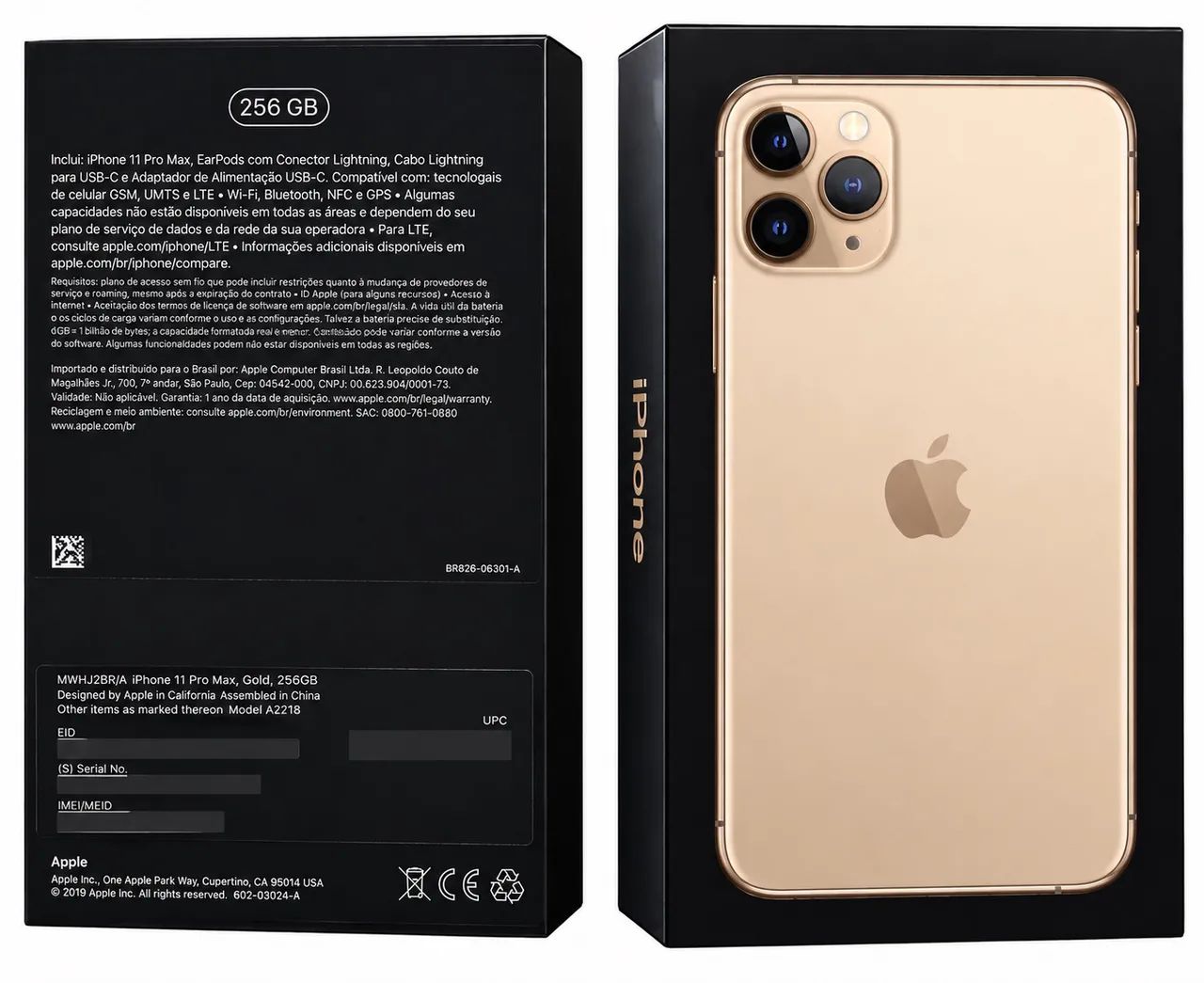 Caixa iPhone 11 Pro Max original