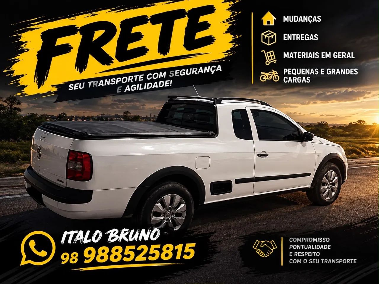 Frete cidade operária e bairros próximos