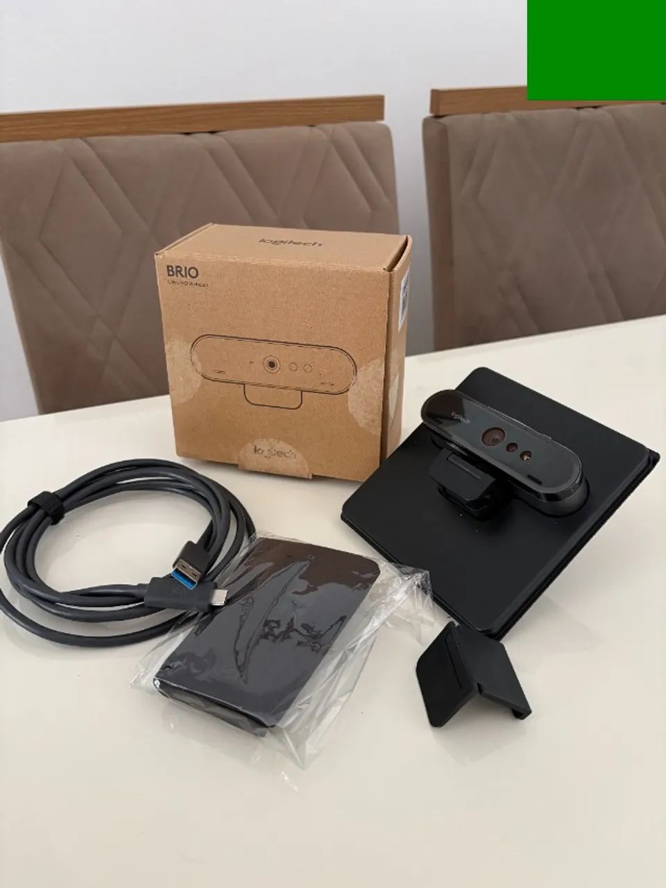 Webcam Logitech Brio 4k - Estado de NOVA