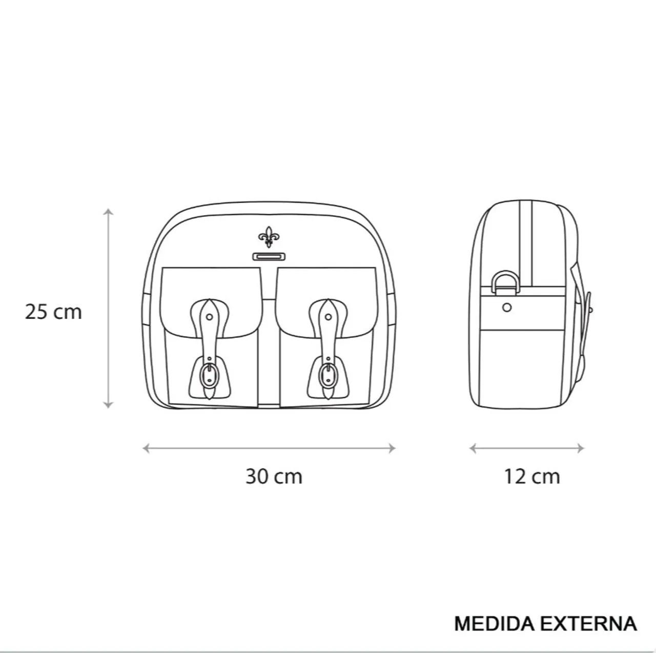 Bolsa Black Hold Preta (Couro) - Foto 4