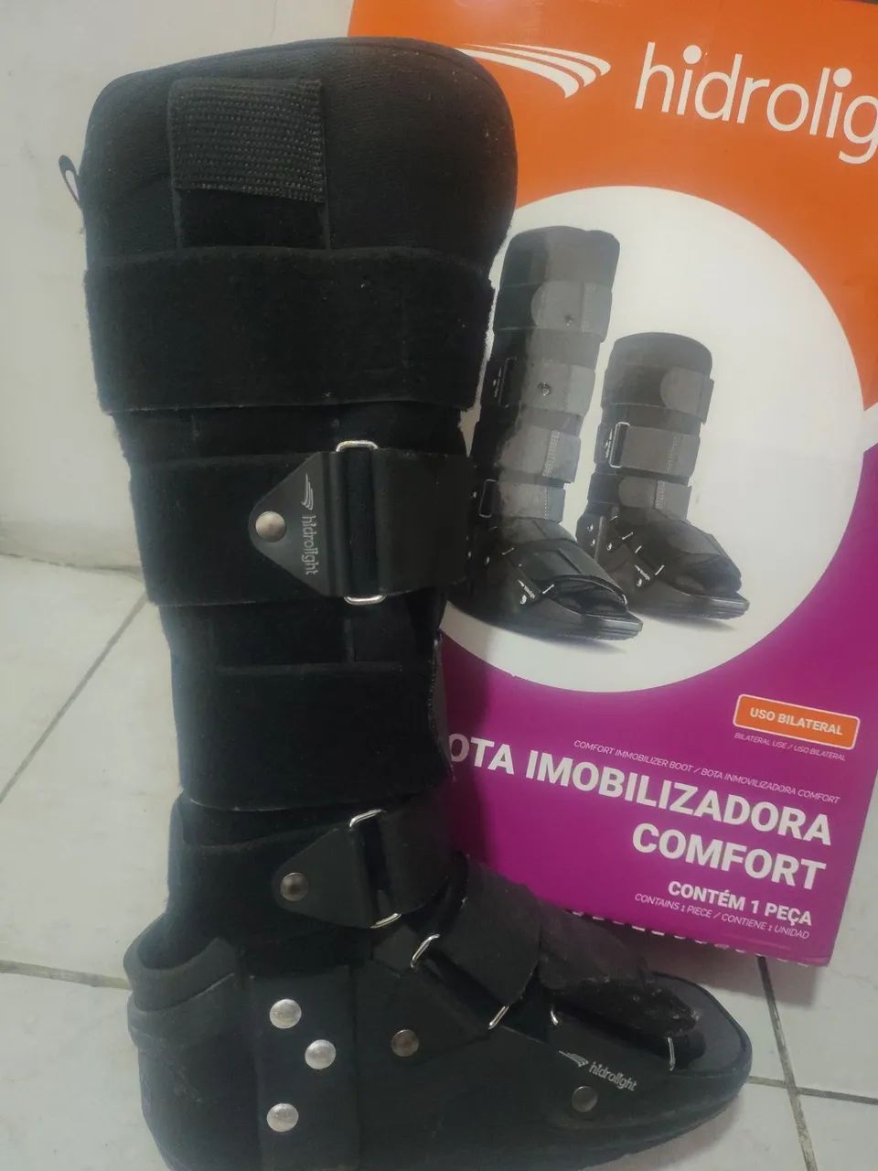 Bota ortopédica e tipóia  - Foto 2