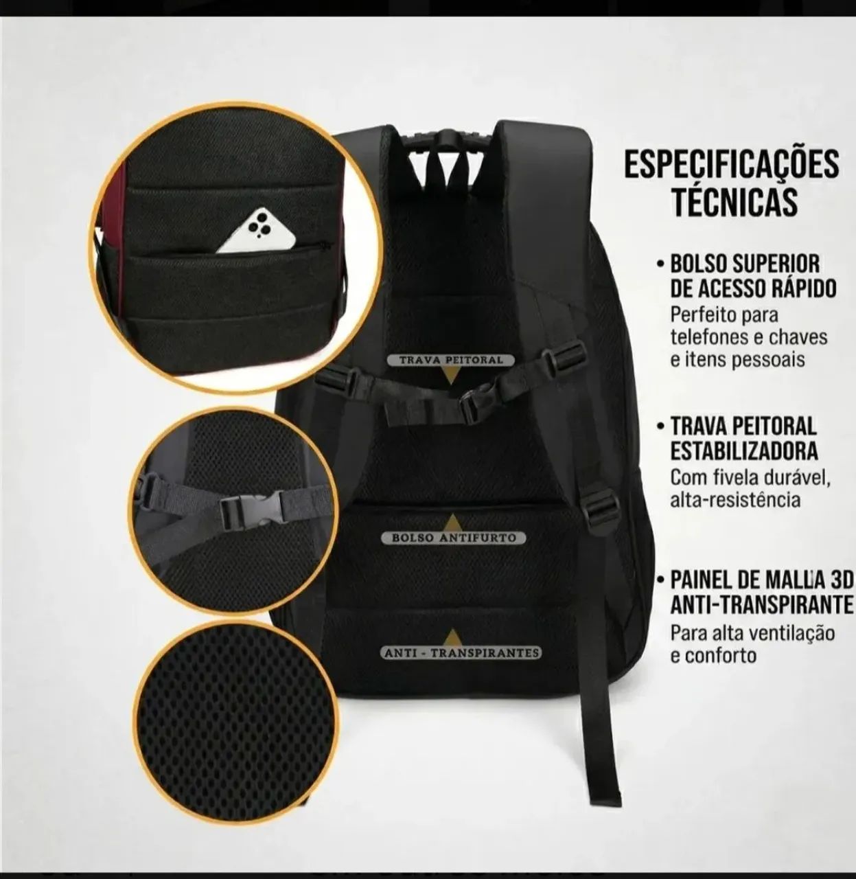 MOCHILA "AÇO" - Foto 3