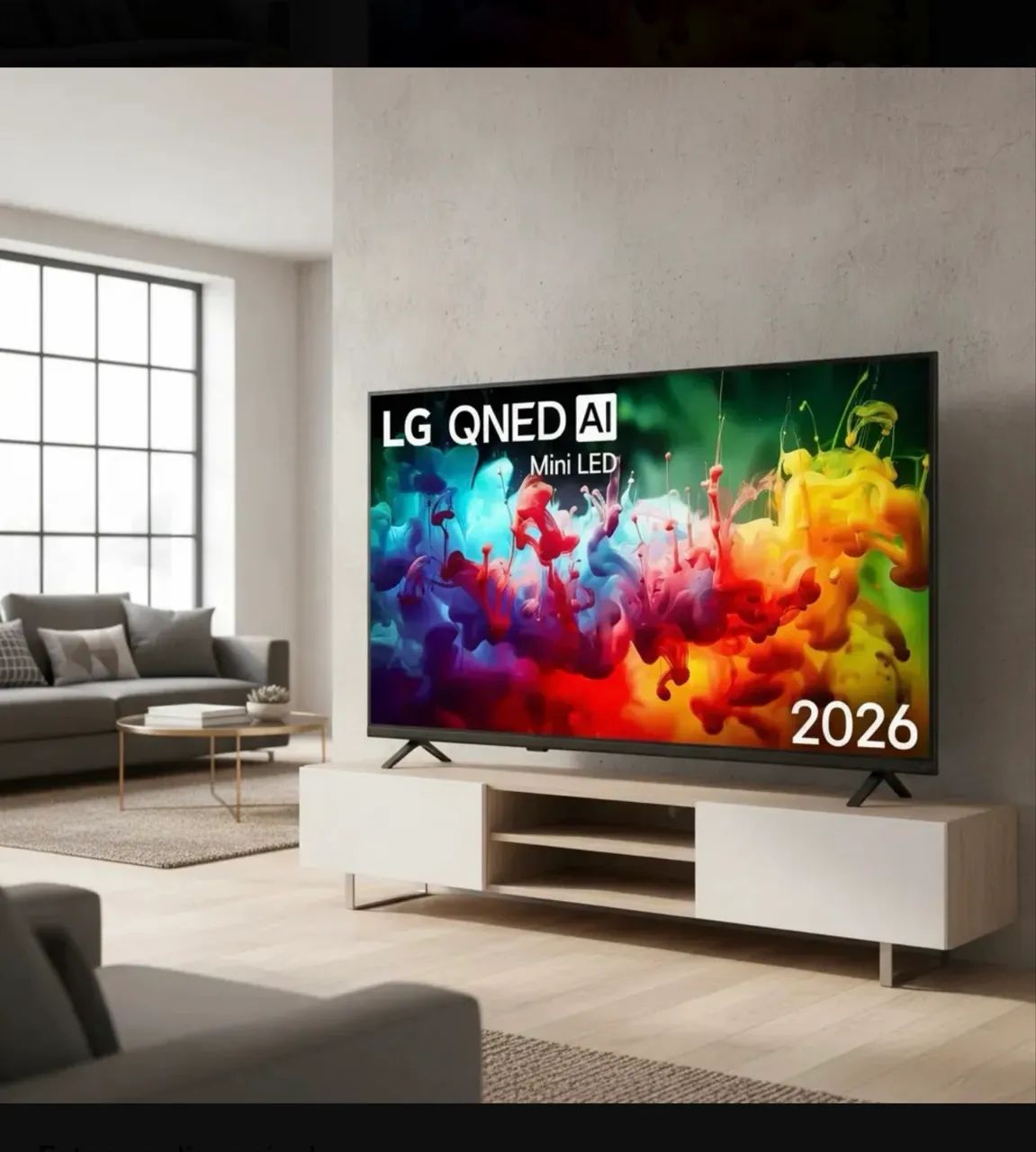 Smart TV LG 50'' QNED Mini LED 4K 