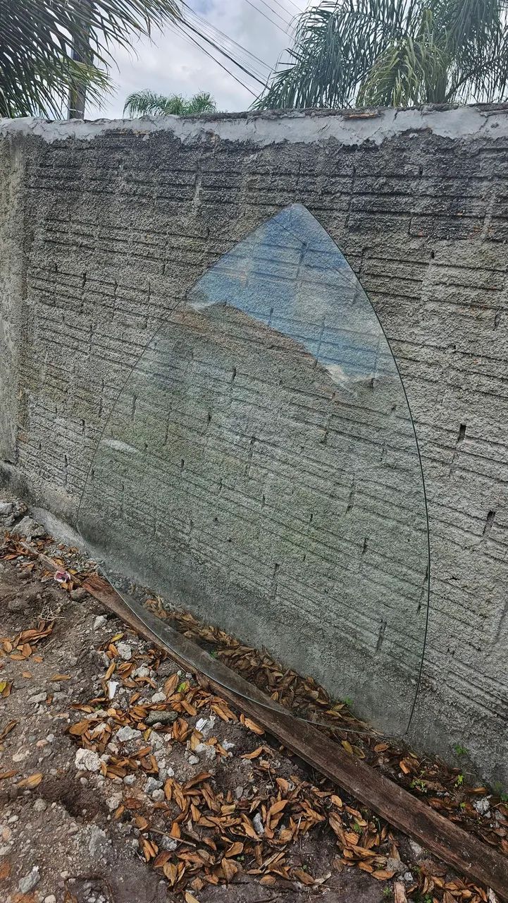 Vidro de mesa 6 lugares triangular - Foto 3