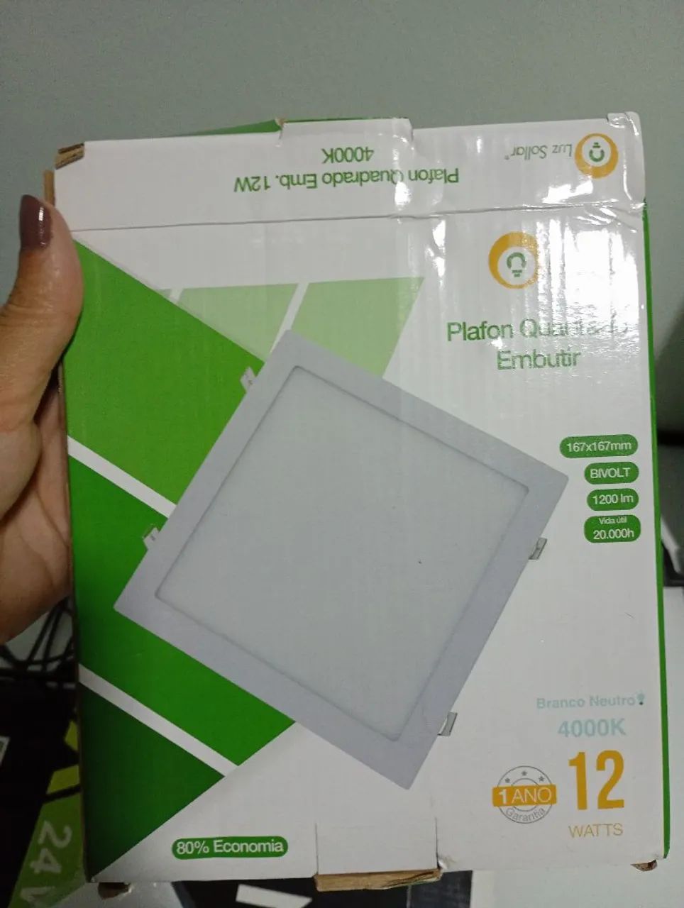 Painel de luz de led - Foto 4