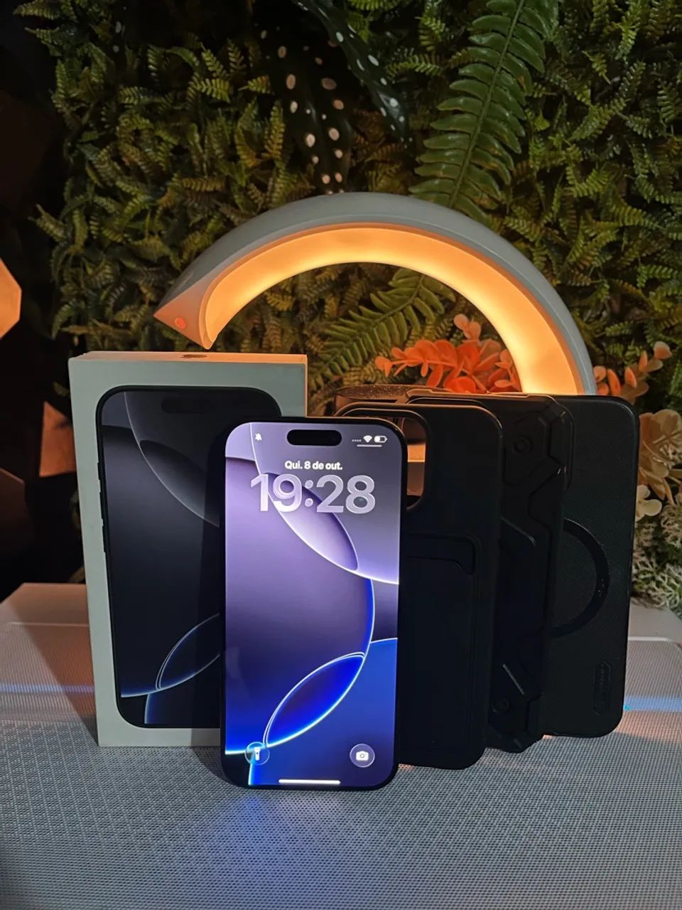 iphone 16 Pro 256gb | Com Caixa | Nota Fiscal | 3 capinhas