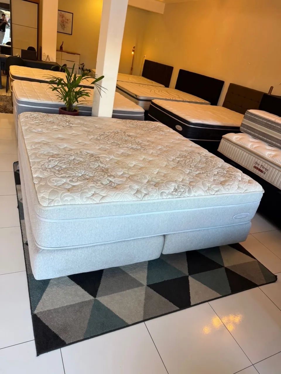 Colchão SUPER KING MAXFLEX SEMINOVO - Entrego!  - Foto 5