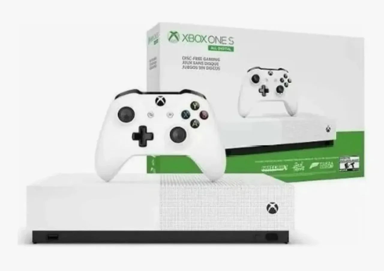 XBox One S 500gb com 2 controles