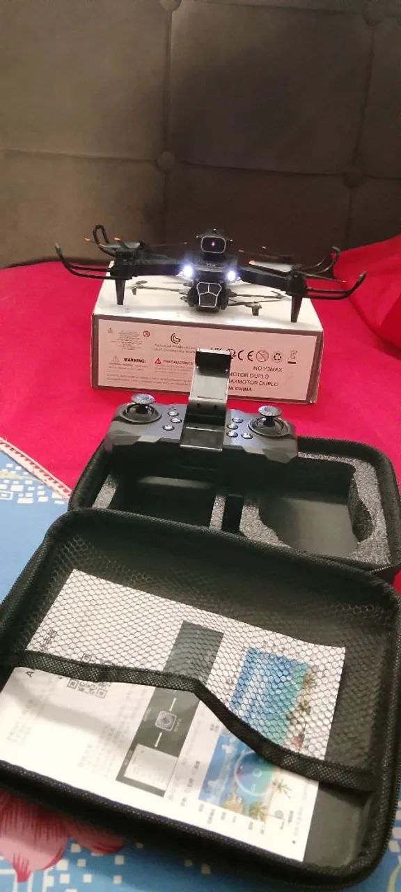 Drone Y3 max novo Na caixa + mala e protetores de elices - Foto 3