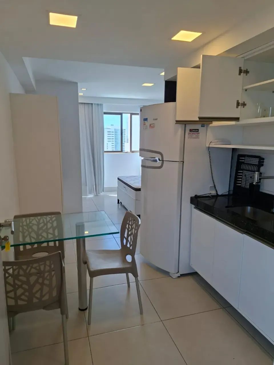 Flat / 01 qt mobiliado/ ilha do leite. - Foto 3