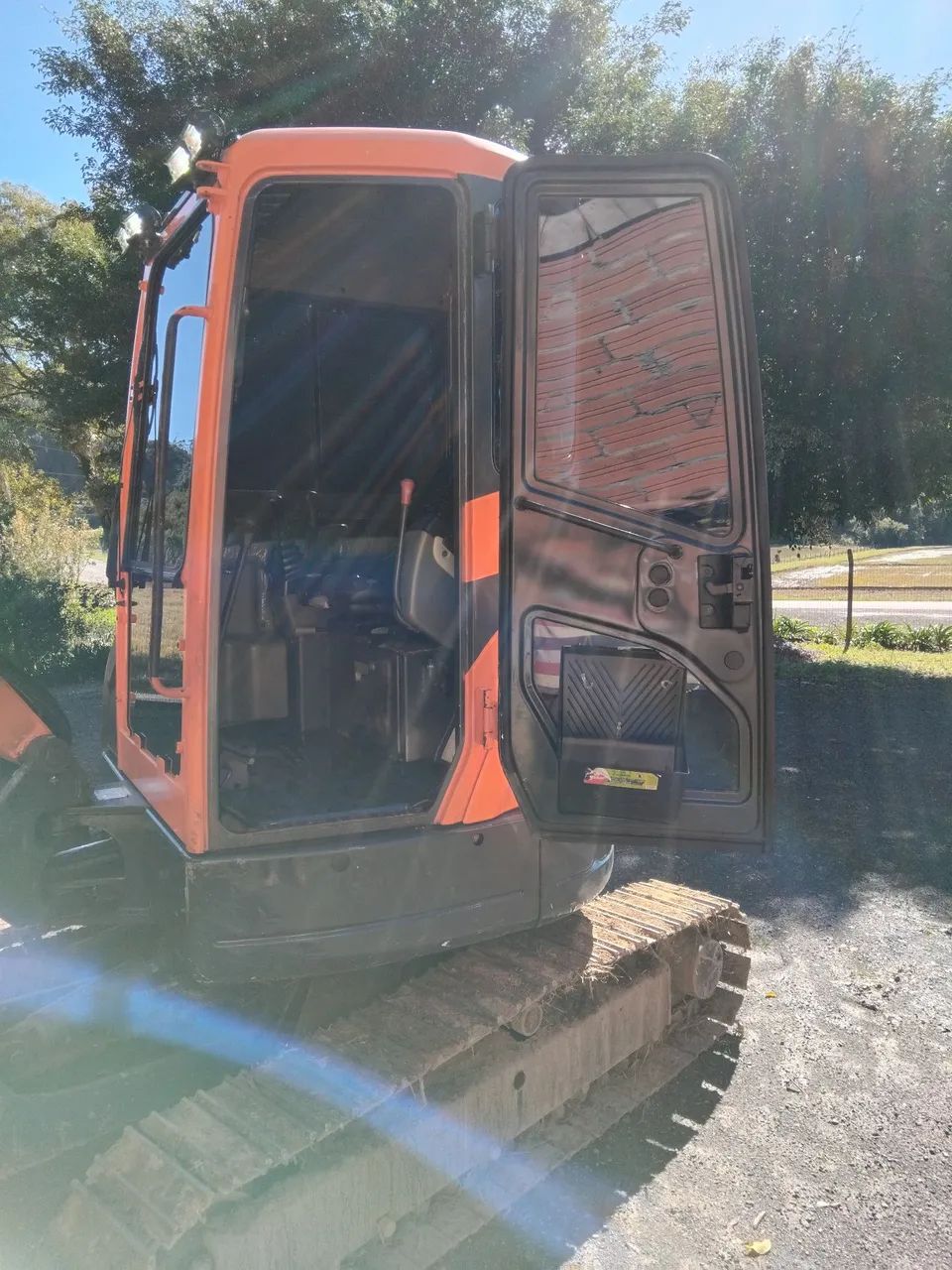 Mini escavadeira Doosan Dx 35z ano 2018 - Foto 3