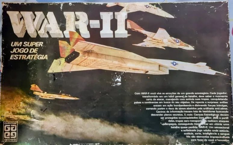 Jogo de Tabuleiro War II (Grow) - Edição Antiga, Completo! - Foto 3