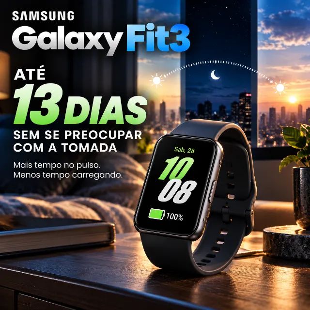 Relógio Samsung Galaxy FIT3 - Foto 4