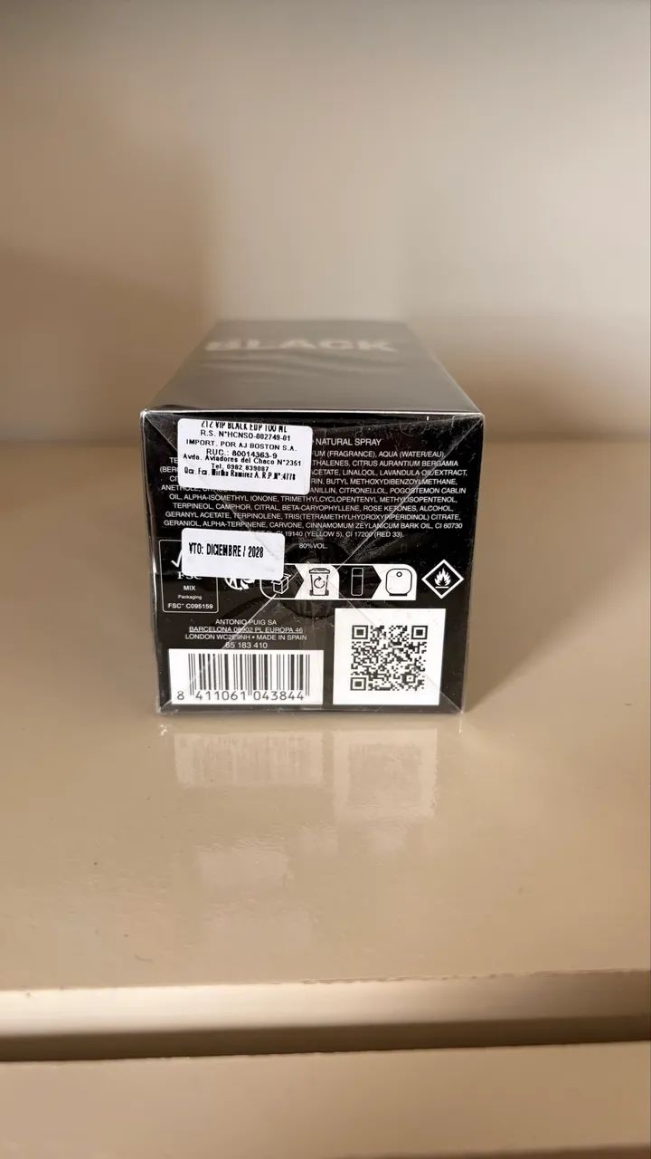 212 VIP BLACK 100ml - CAROLINA HERRERA - Foto 2