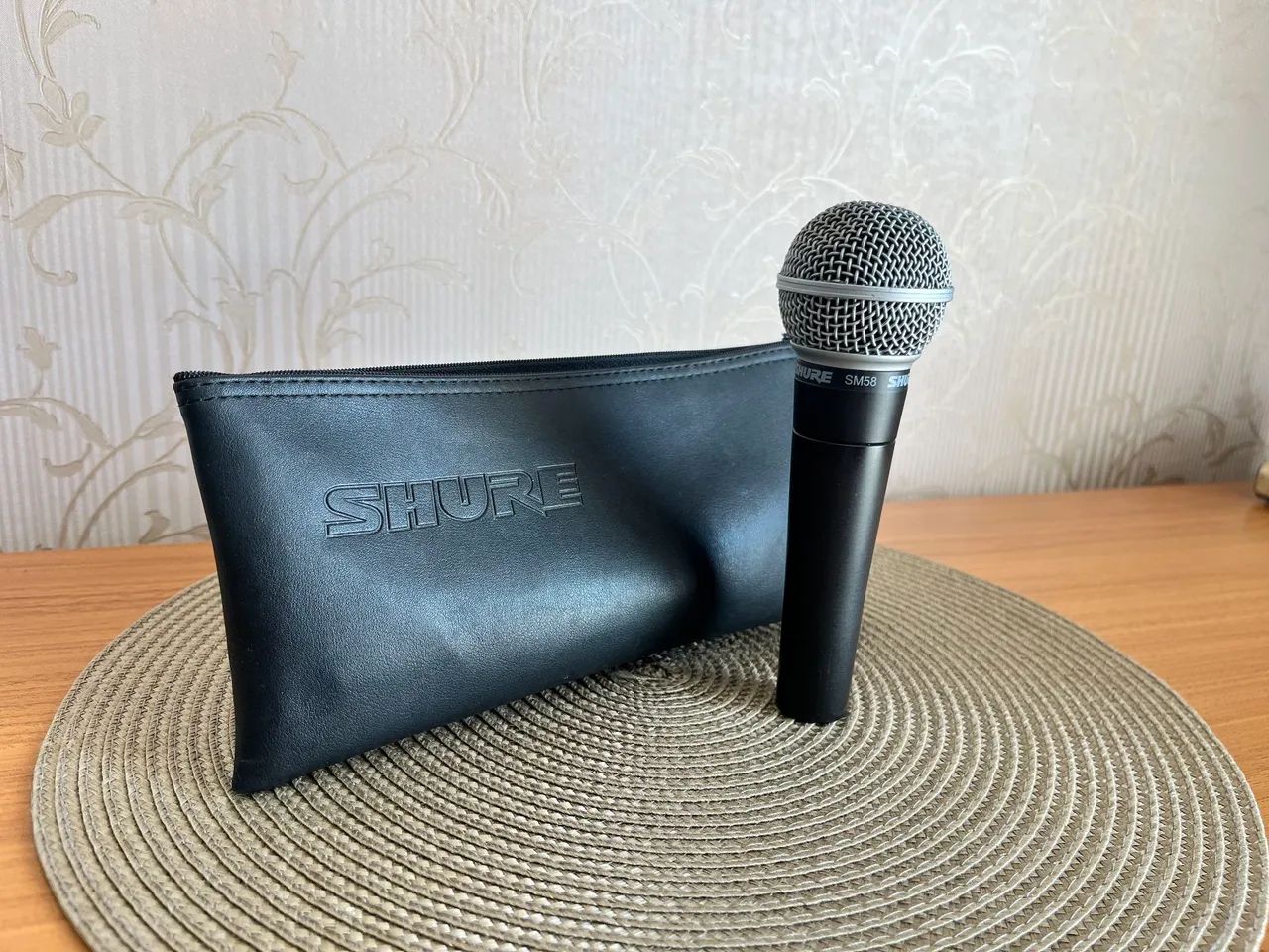 Microfone Shure SM58 Original + Bag - Microfones e Gravadores