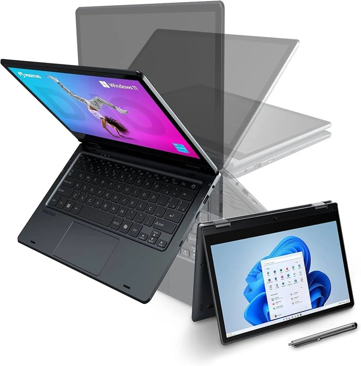 Notebook 2 em 1 Positivo Duo