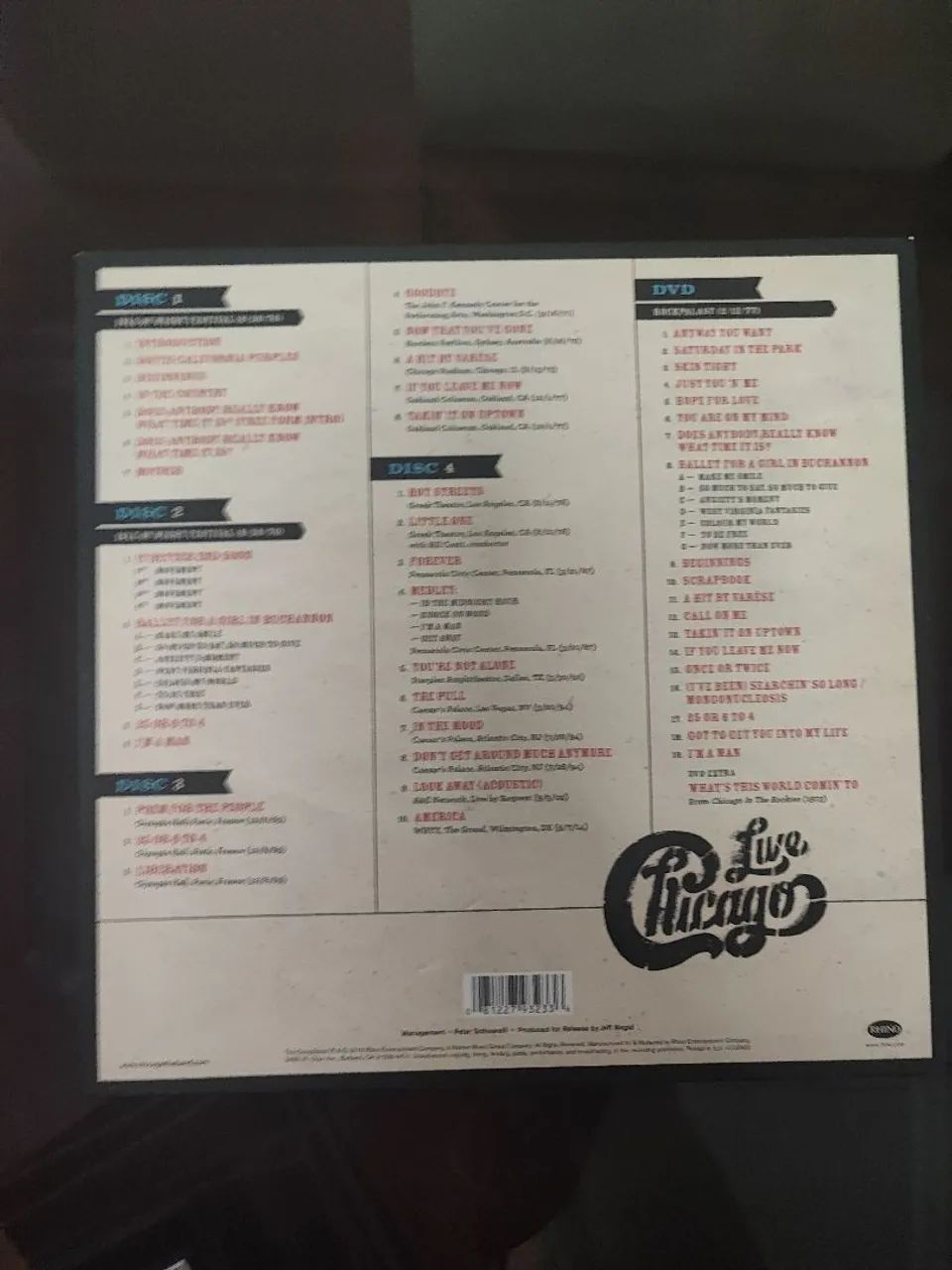 Chicago live vi decades box com 4 cds  - Foto 5
