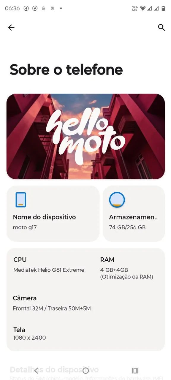 Vendo celular novo 3 meses de uso com caixa e nota  - Foto 4