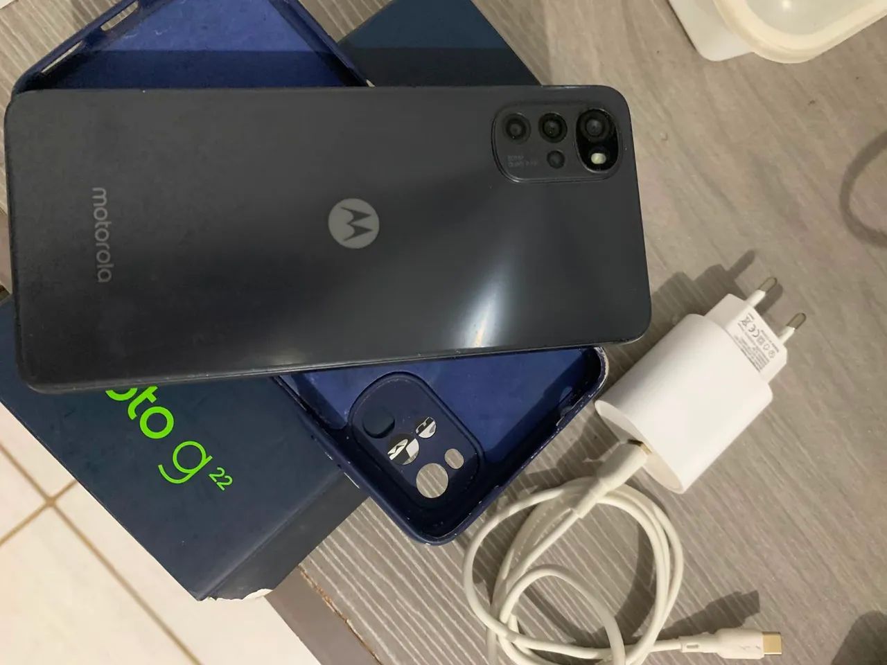 Moto G22 128GB (CAIXA E CARREGADOR) - Foto 3