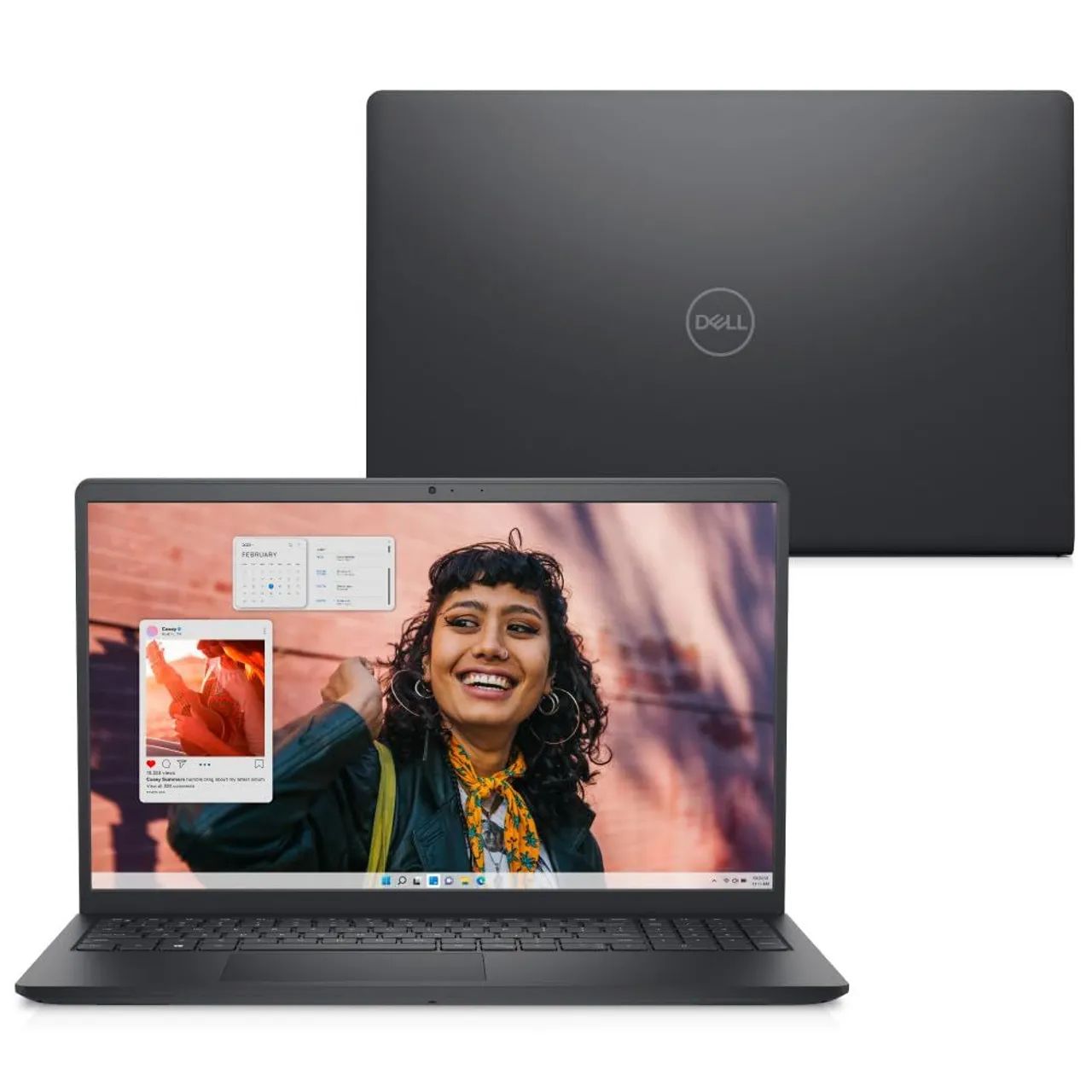 Notebook Dell Inspiron 15, Intel Core 3, 8 GB RAM, SSD 512 GB, Windows 11