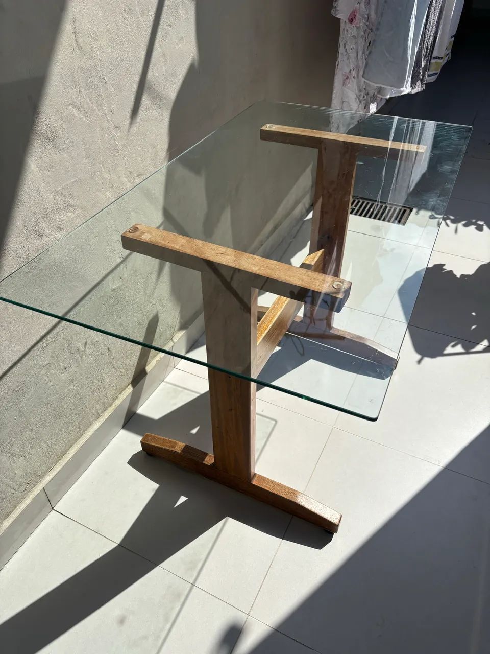 Mesa de madeira maci ça  - Foto 2
