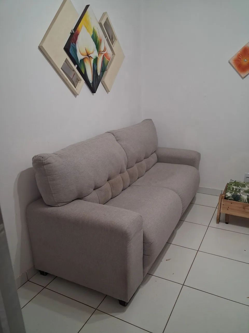 Sofa comum de 3 lugares - Foto 2