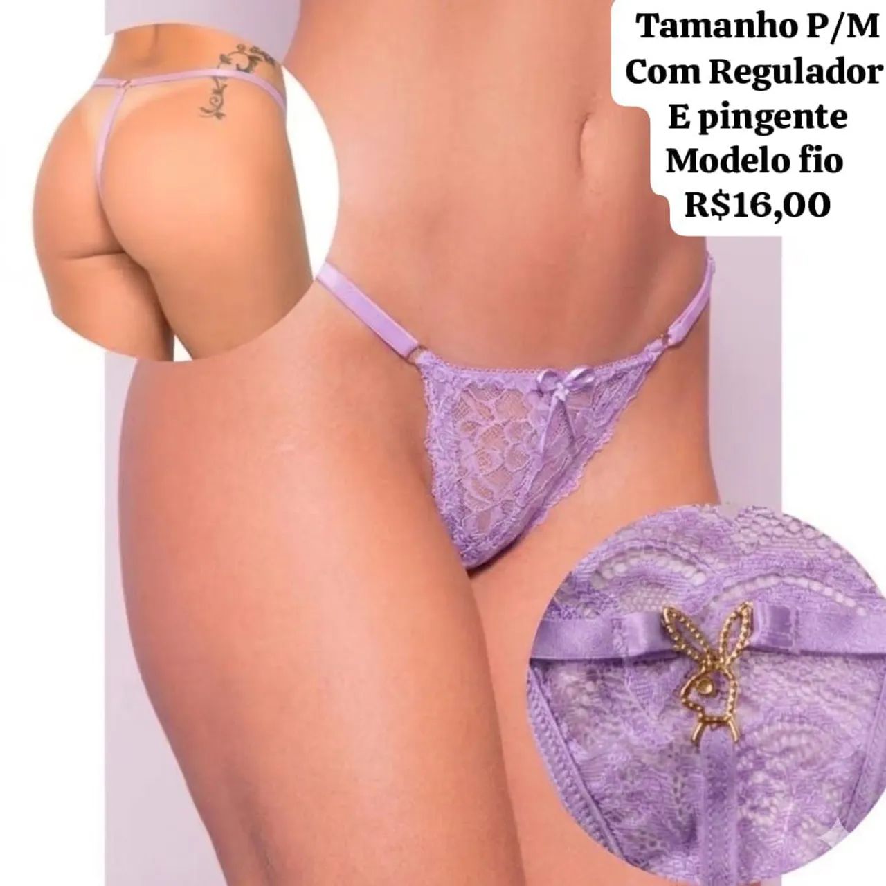 Calcinha feminina modelo fio  - Foto 4