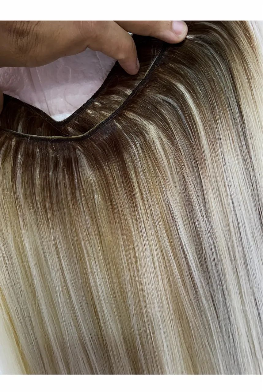 2 Telas Cabelo Russo Premium 70 cm  - Foto 2