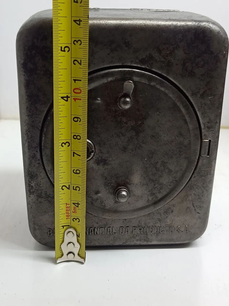 Cofre moedas antigo  - Foto 3