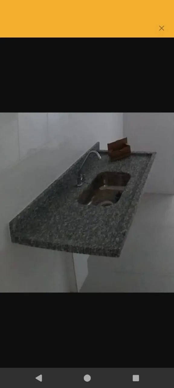 Pia de cozinha mármore